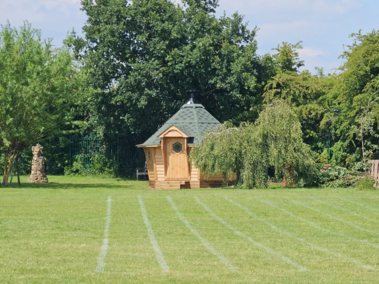 forestry log cabin for education