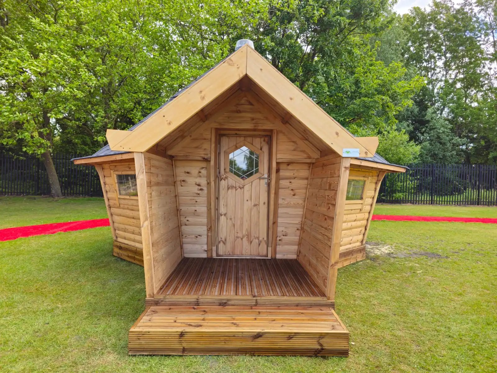 Cabins for Schools log cabin for outdoor learning